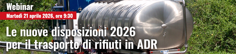 Immagine coordinata per gli webinar dell'ambiente