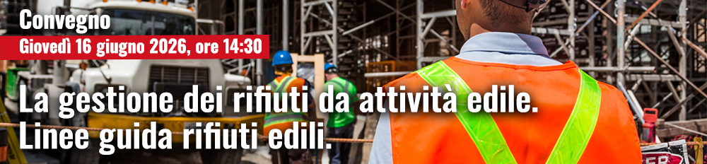 Immagine coordinata per gli webinar dell'ambiente